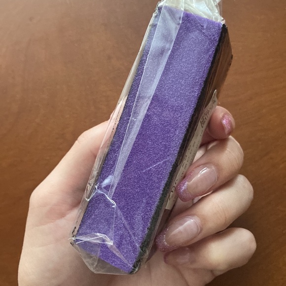 Lot of FIVE Nail Buffer Sanding Blocks NEW In Plastic - Picture 2 of 3